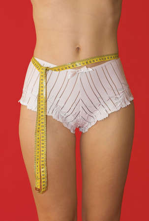 photo body parts on the red backround