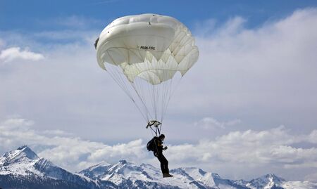 parachutistの写真素材