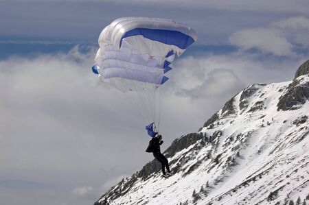 parachutist