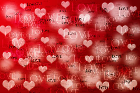 Valentine's Day card, red heart