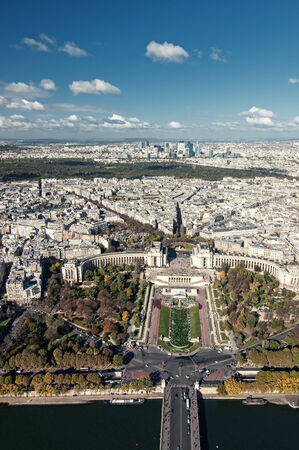 view on monuments of Paris