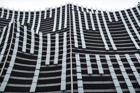 Building facadeの写真素材