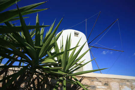 Greek Windmillの写真素材