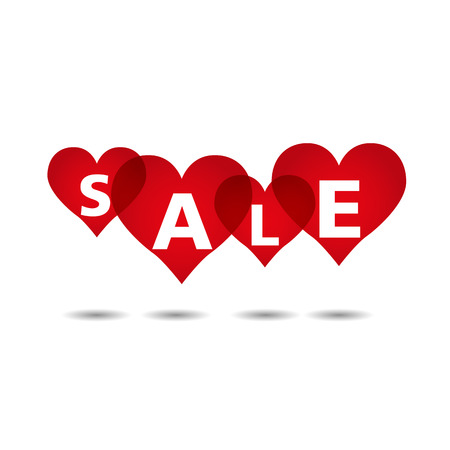 Heart Salem Background, Valentines Day, vector, illustrationのイラスト素材