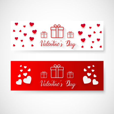 Valentines day sale banner, vector, illustration, eps fileのイラスト素材