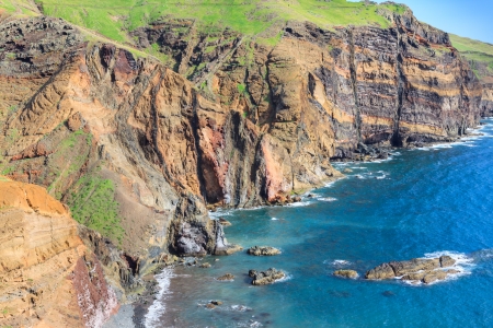 East coast of Madeira island   Ponta de Sao Lourencoの写真素材