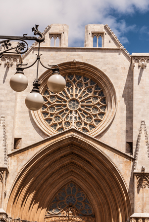 One of most famous places in Tarragona  Catalonia, Spain のeditorial素材