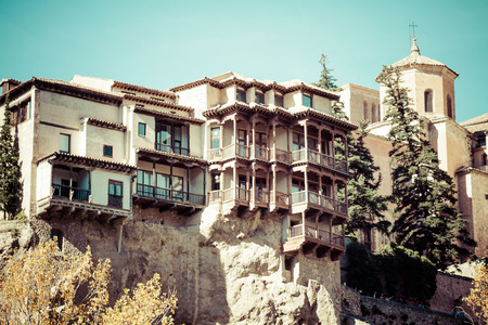 City of Cuenca. Castilla La Mancha, Spain.の写真素材