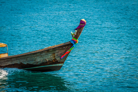 Long tail boat, Ko Phi Phi, Thailand