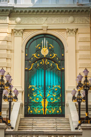the doors of grand palace Bangkok Thailandのeditorial素材