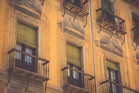 View of the Historical City of Granada Andalucia Spainの写真素材