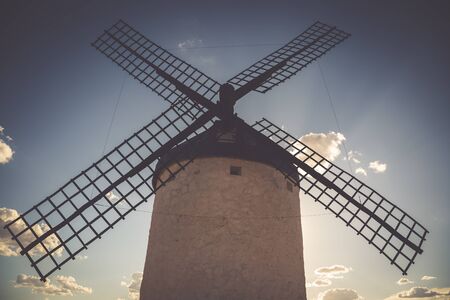 windmills of Don Quixote. Cosuegra, Spain