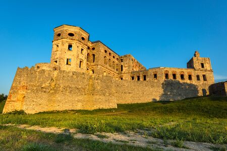 Krzyztopor castle near Opatow, Polandのeditorial素材