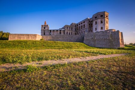 Krzyztopor castle near Opatow, Polandの写真素材