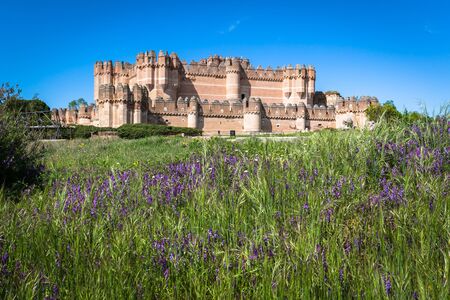 Coca Castle, Segovia (Castilla y Leon), Spain.