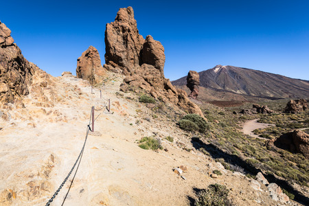 Volcano Pico del Teide, El Teide national park, Tenerife, Canary Islands, Spainの写真素材