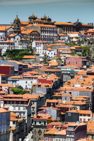 colorful buildings of Porto. Portugal