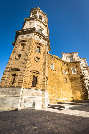 Cathredral in Cadiz, southern Spainの写真素材