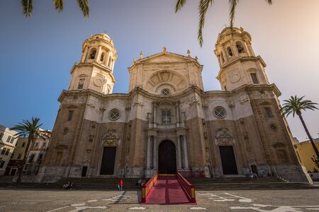 Cathedral of Cadiz, Andalucia, Spain.のeditorial素材
