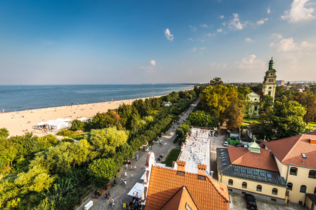 Sopot,Poland-September 7,2016:View of the Sopot City in Polandのeditorial素材