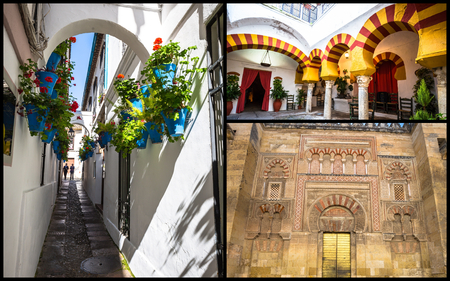 Collage of Cordoba Spain.