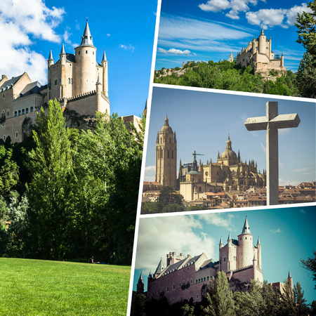 Collage of Segovia Europeのeditorial素材