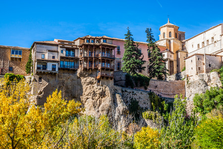 City of Cuenca. Castilla La Mancha, Spain.の写真素材