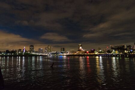 LONG BEACH, CA - FEBRUARY 20, 2017: Yachts and boats in the harbor of Long Beach Marina, United Statesのeditorial素材