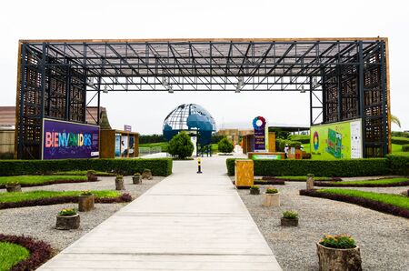 Lima, Peru January 17th, 2018 : Voices for Climate Ecological Park, is the first theme park on climate change in South Americaのeditorial素材