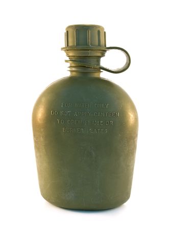 canteen is isolated on a white backgroundの写真素材