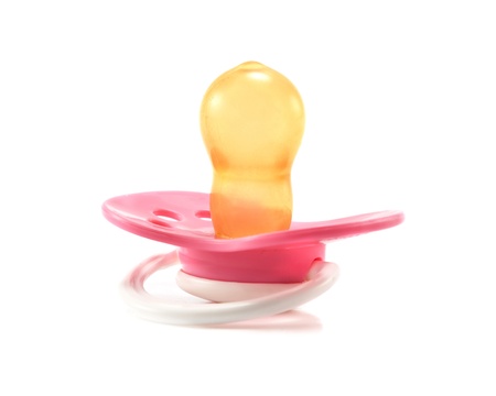 pacifier isolated on a white background