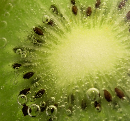 kiwi texture close upの写真素材