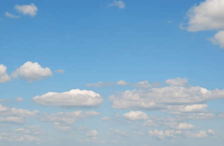 blue sky close up