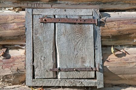 old wooden barn door