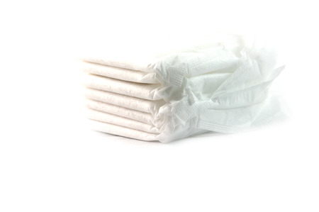 pantyliner isolated on the white backgroundの写真素材