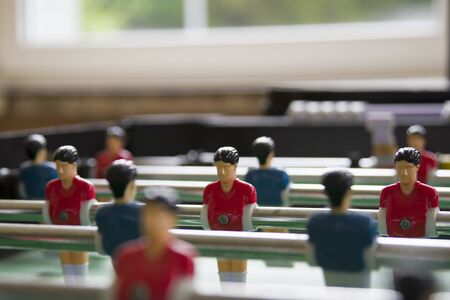 board game of football for adults and childrenの写真素材