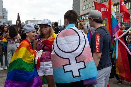 Ruhr-CSD Essen, Christopher Street Day in Essen "50 Years of Stonewall" August 9 & 10, 2019のeditorial素材