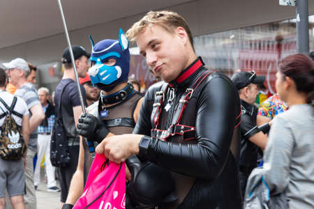 Ruhr-CSD Essen, Christopher Street Day in Essen "50 Years of Stonewall" August 9 & 10, 2019のeditorial素材