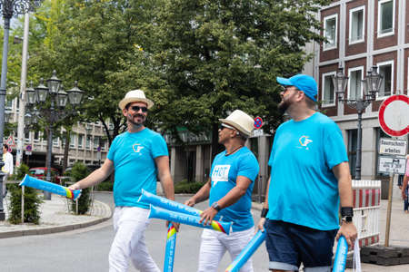 Ruhr-CSD Essen, Christopher Street Day in Essen "50 Years of Stonewall" August 9 & 10, 2019のeditorial素材