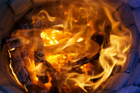 Fire in tandoor oven