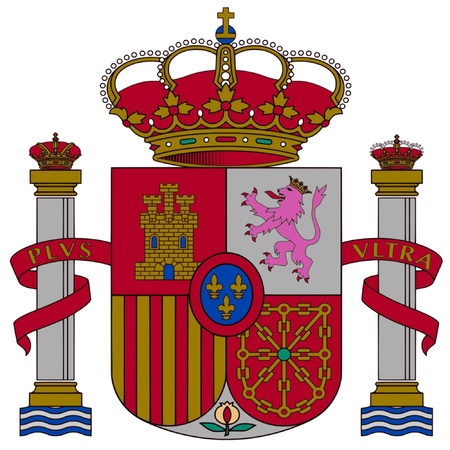 Coat of arms of Spainのイラスト素材