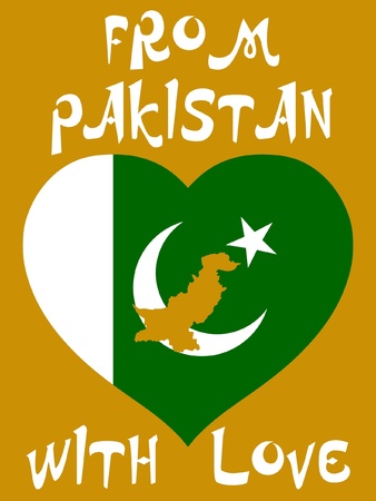From Pakistan with loveのイラスト素材