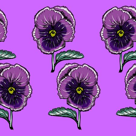 vintage, grunge background with flowerのイラスト素材