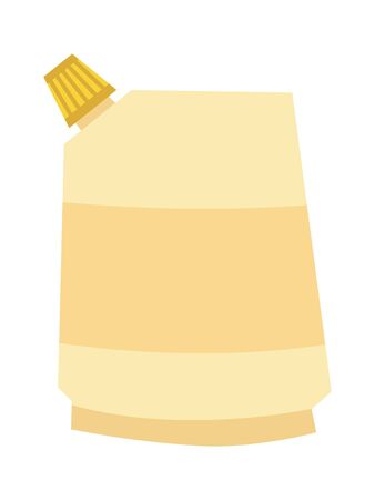 Vector, colored illustration of mayonnaise. Topics of food and drinks, cooking, objectsのイラスト素材