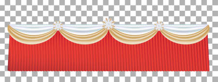 Podium display covered, Vector illustrationのイラスト素材