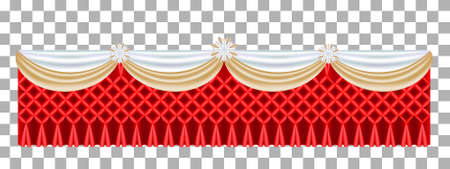Podium display covered, Vector illustrationのイラスト素材