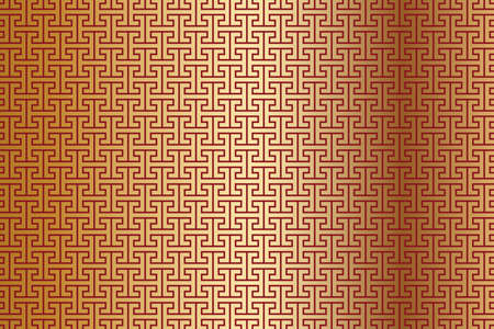 Chinese vector seamless patterns. Endless texture can be used for wallpaper, pattern fills, web page background,surface textures.のイラスト素材
