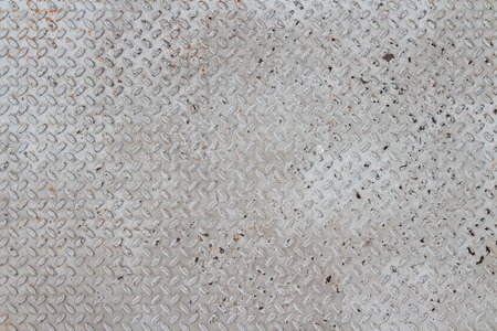 pattern on a floor which made of metalの写真素材