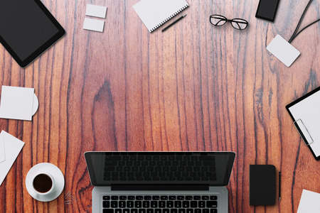 Template for branding identity with copyspaceの写真素材