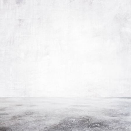 empty room with concrete floor, close upの写真素材